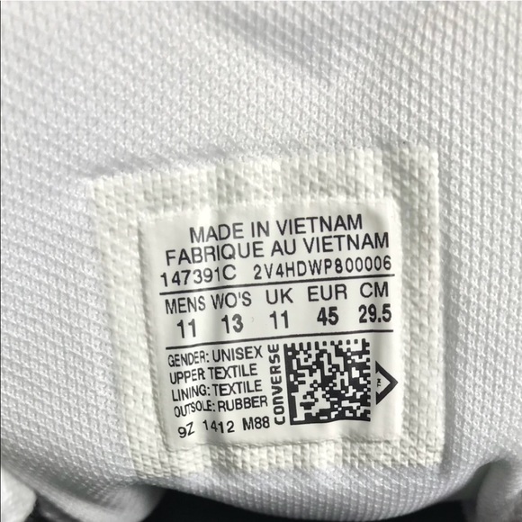 NWT Converse Star Player OX White M AUTHENTIC - Picture 6 of 7